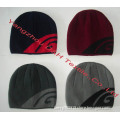 High Quality Jacquard Warm Hat with Peak